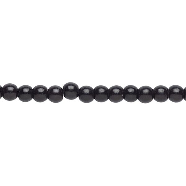 Magnesite 1pkg1, round bead 15.5-16 inch 3-4mm image number 0