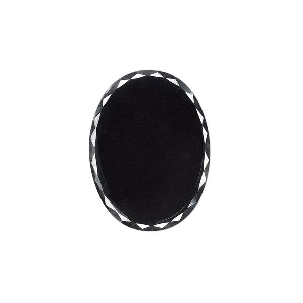 Hemalyke™ 1pkg1, calibrated faceted oval cab 40x30mm image number 0