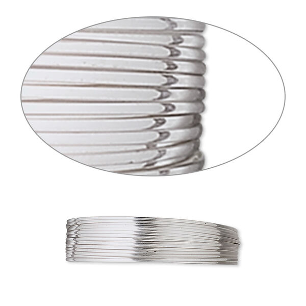 Wire, stainless steel, soft, round, 22 gauge. Sold per pkg of 10 meters. image number 0