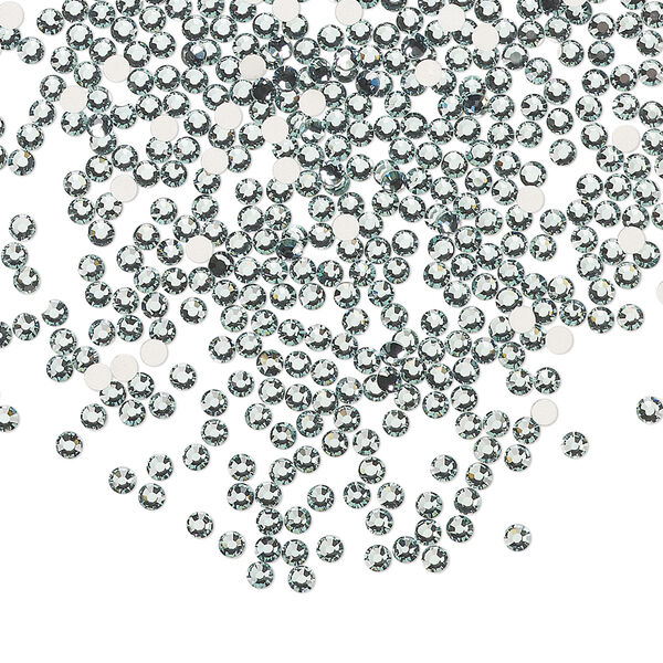 Flat back 1440pk smoked sapphire foil back, Preciosa MAXIMA Czech crystal rhinestone 1.7-1.9mm chaton rose round SS5 image number 0