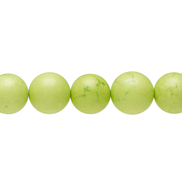 Magnesite 1pkg1, round bead 15.5-16 inch 9-10mm image number 0