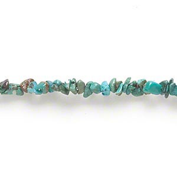 Turquoise 1pkg1, chip bead 15 inch mini image number 0