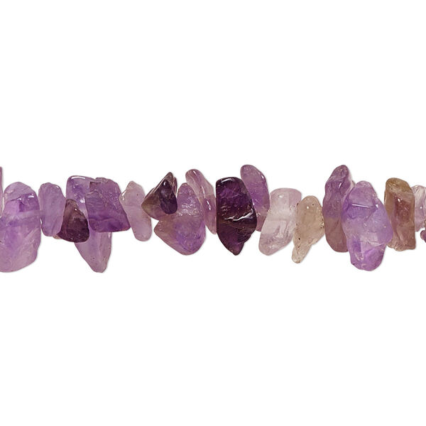 Amethyst 1pkg1, chip bead natural 32 inch small image number 0
