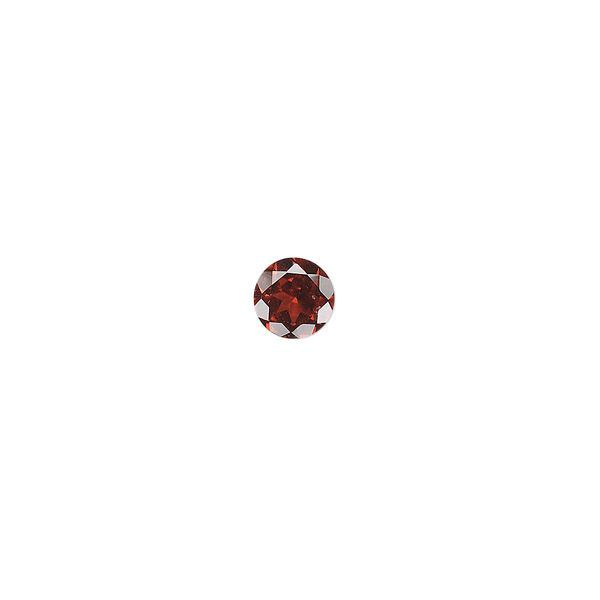 Almandite garnet 1pkg1, hand-cut faceted round gem natural 6mm image number 0