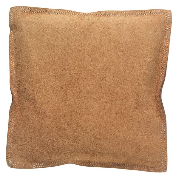 Sandbag, sand and suede, 10-inch square. Sold individually. image number 0