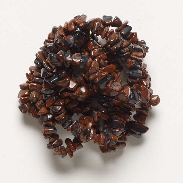 Brecciated jasper 1pkg1, chip bead natural 32 inch small to large image number 0