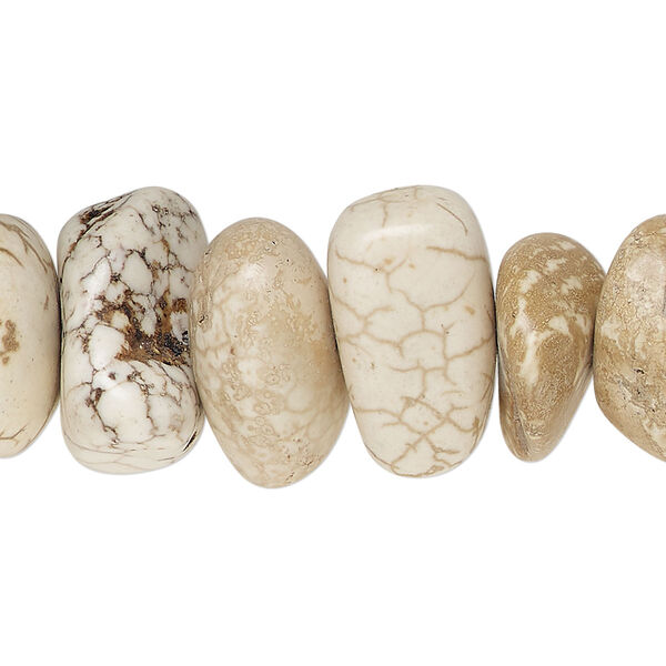 Magnesite 1pkg1, chip bead 15 inch small to large image number 0