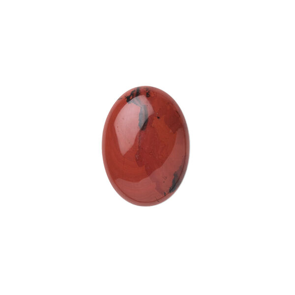 Red jasper 1pkg4, calibrated oval cab natural 18x13mm image number 0