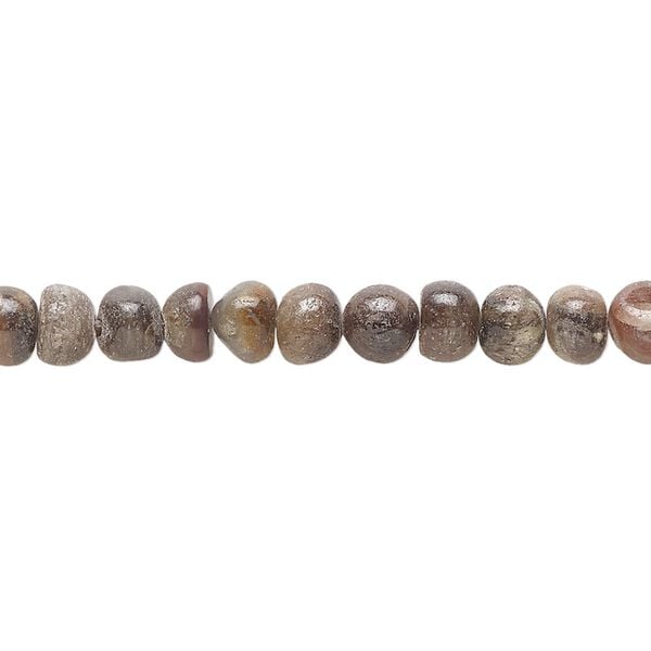 Multi-sapphire 1pkg1, hand-cut pebble bead 14 inch small image number 0