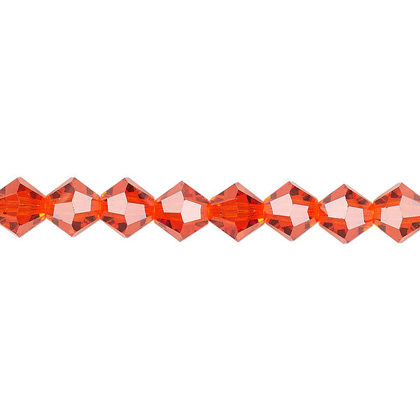 Bead 24pk hyacinth, Preciosa Czech crystal 6mm bicone image number 0