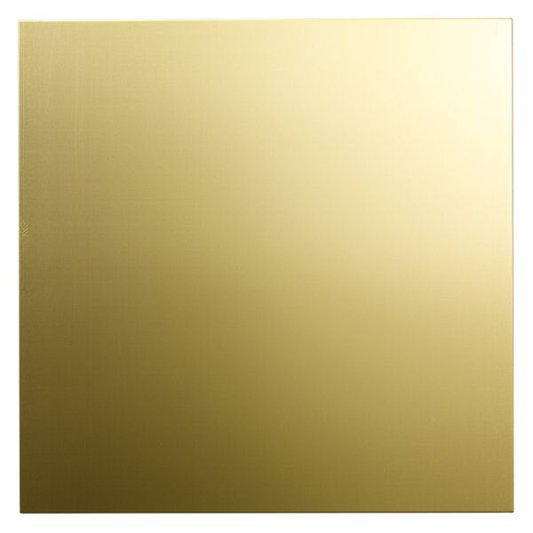 Sheet, copper and zinc, jeweler's bronze, half-hard, 6x6-inch square, 28 gauge. Sold individually. image number 0