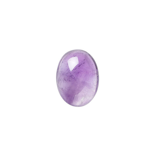 Amethyst 1pkg1, hand-cut calibrated oval cab natural B grade, 16x12mm image number 0