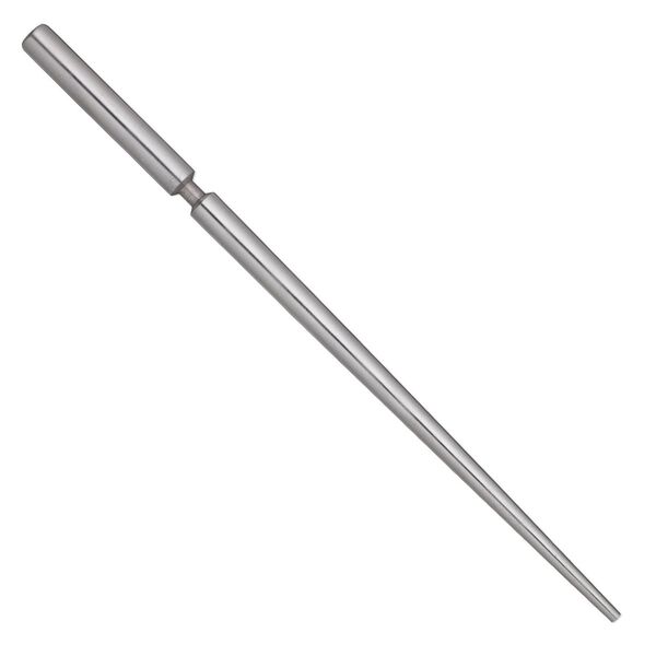 Mandrel, steel, 11 inches with 4.5-12.5mm round for bezel making. Sold individually. image number 0