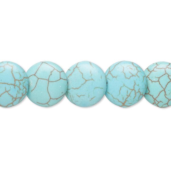 Magnesite 1pkg1, lentil-drilled lentil bead 15 inch 11-12mm image number 0