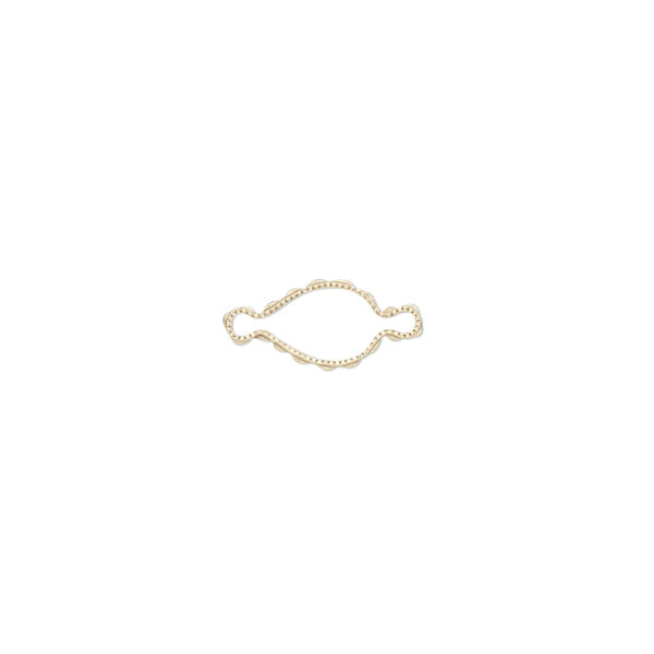 Link, Wrap-Tite®, 14Kt gold-filled, 7x5mm fancy pear setting. Sold per pkg of 2. image number 0