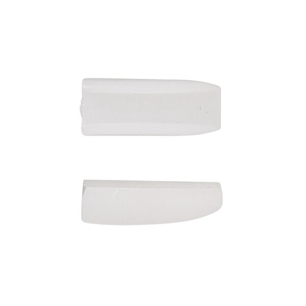 Replacement jaw, Wubbers®, nylon, pkg/set of 2, white. image number 0