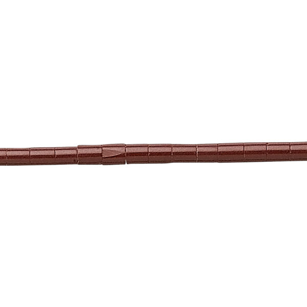 Bead, "pipestone" (imitation) (plastic), 2-3mm heishi. Sold per 22-inch strand. image number 0