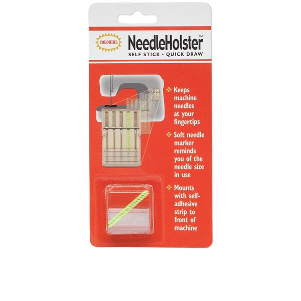 Tool, NeedleHolster™, plastic, 25x13mm self-adhesive clip. Sold individually. image number 0