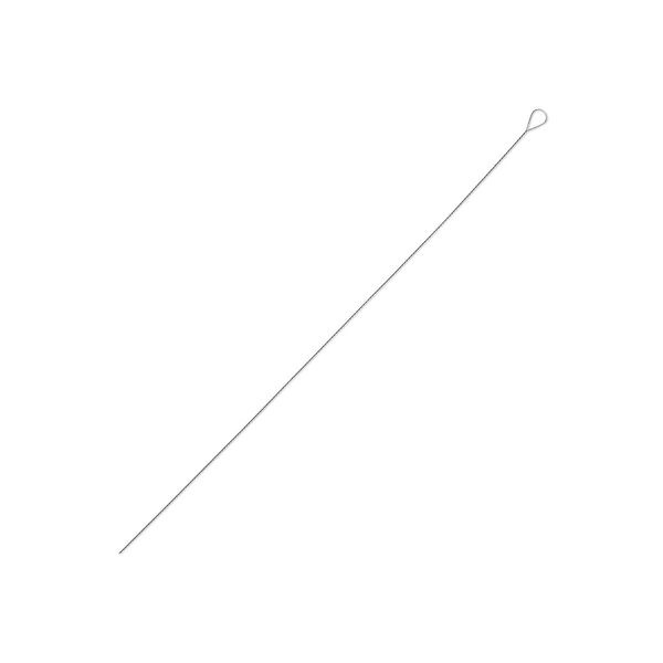 Needle, steel, #6 light, 2-1/2 to 3-inch twisted wire. Sold per pkg of 10. image number 0
