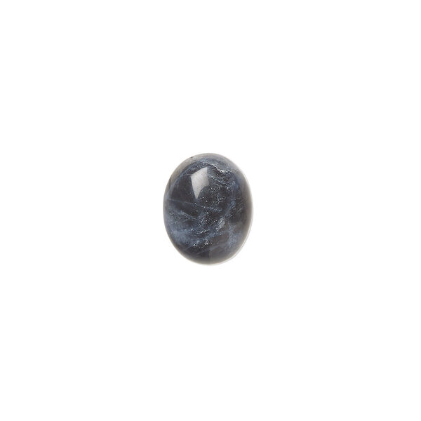 Sodalite 1pkg6, calibrated oval cab natural B grade, 10x8mm image number 0