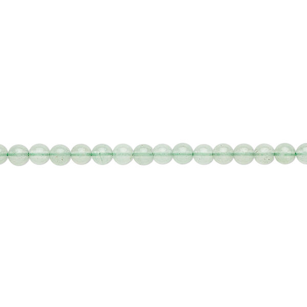 Green aventurine 1pkg1, round bead natural 15.5-16 inch 3mm image number 0
