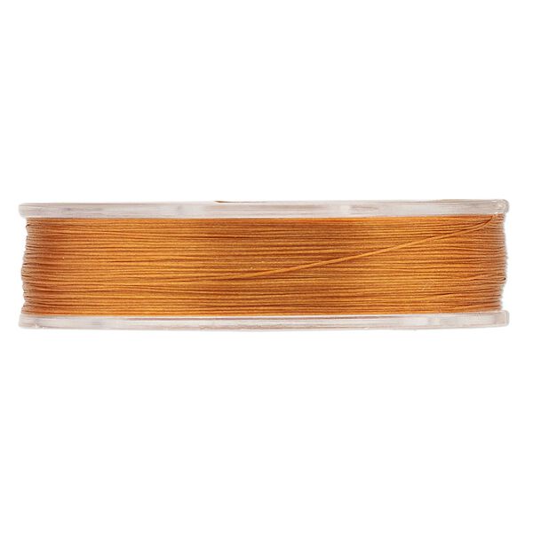 Thread, One-G™, nylon, pkg/250 yards, orange, size 0. image number 1