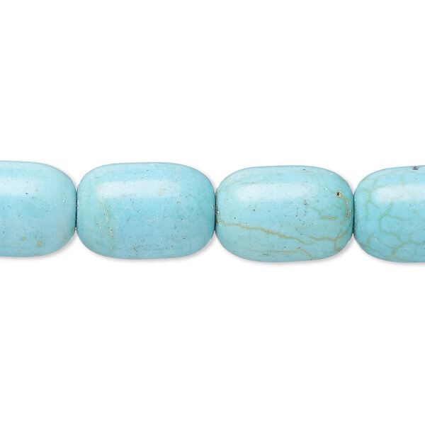 Magnesite 1pkg1, capsule bead 15 inch 14x10mm image number 0