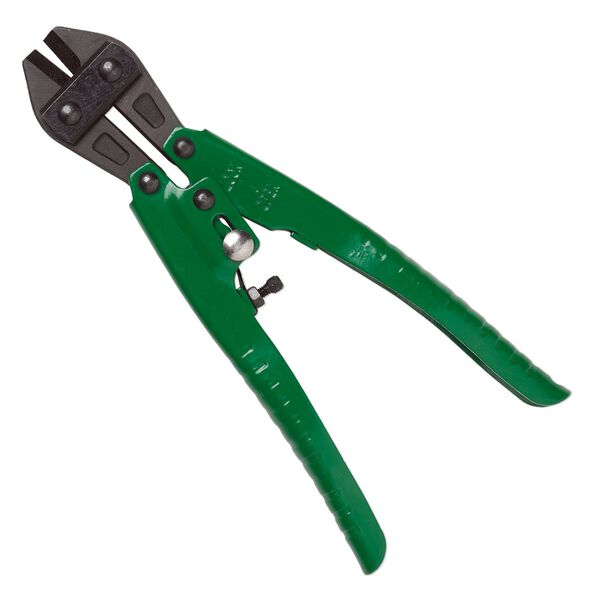Wire cutter, steel, green and black, 8 inches. Sold individually. image number 0