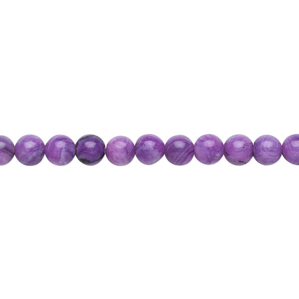 Crazy lace agate 1pkg1, round bead 15.5-16 inch 4mm image number 0