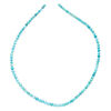 Kingman turquoise 1pkg1, hand-cut round bead 15.5-16 inch graduated 3.5-5.5mm image number 2