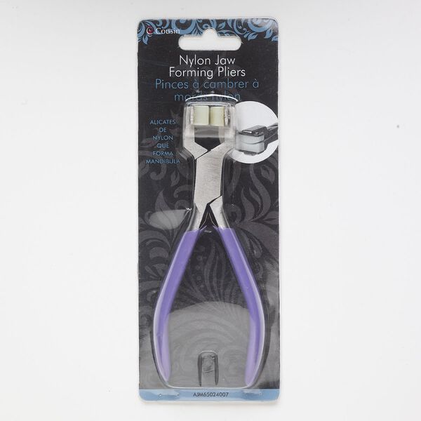 Pliers, forming, nylon / steel / rubber, 6 inches. Sold individually. image number 0