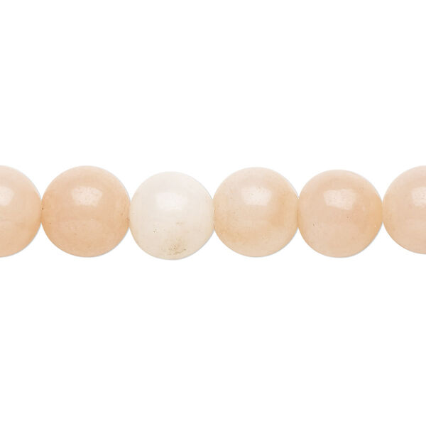 Pink aventurine 1pkg1, round bead natural 15.5-16 inch 10mm image number 0