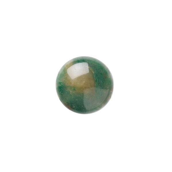 African "jade" 1pkg2, round cab natural calibrated 16mm image number 0