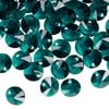 Drop 12pk emerald, Crystal Passions® 8mm pendant mini disk 6428 image number 1