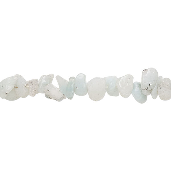 Amazonite 1pkg1, chip bead natural 32 inch medium image number 0
