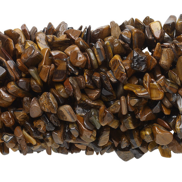 Tigereye 1pkg10, chip bead C grade, 34 inch medium image number 0
