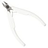 Pliers Lindstrom® Supreme series 1pkg1 alloyed steel, 4-1/4 inches micro bevel-cutter, white / silver (PLR-7190) image number 0