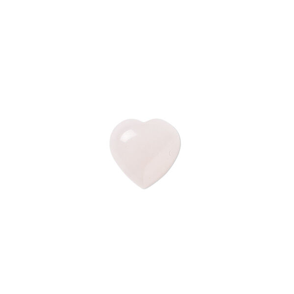 Rose quartz 1pkg2, calibrated heart cab natural 10mm image number 0