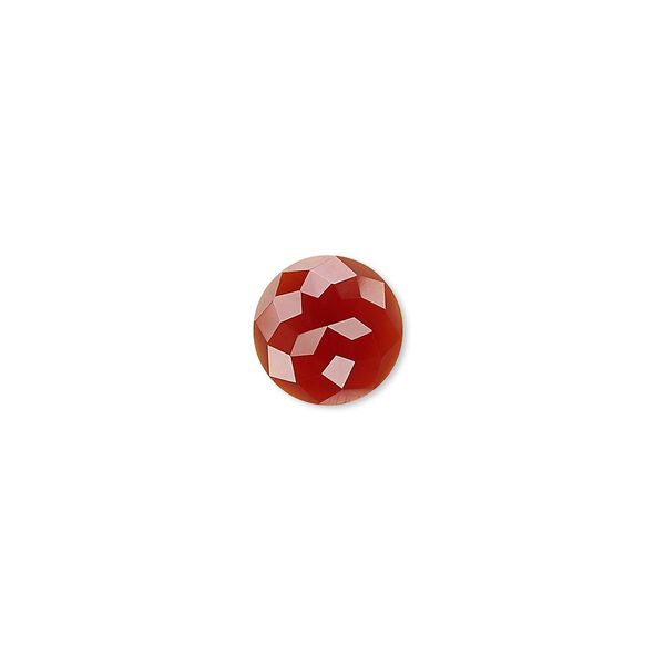 Carnelian 1pkg1, calibrated cube-cut round cab 10mm image number 0
