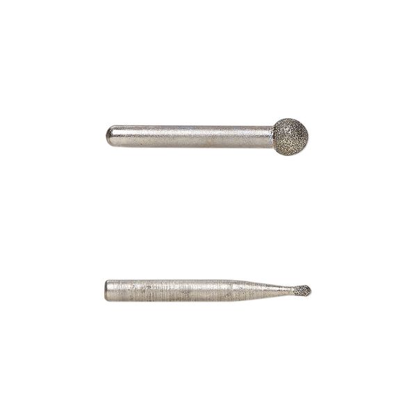 Replacement engraving bits, Beadalon® Artistic Wire®, carbon steel and diamond, 1mm and 4mm tips. Sold per set of 2 bits. image number 0