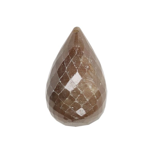 Golden sheen sapphire 1pkg1, hand-cut faceted teardrop drop natural 25x19mm-30x18mm image number 0
