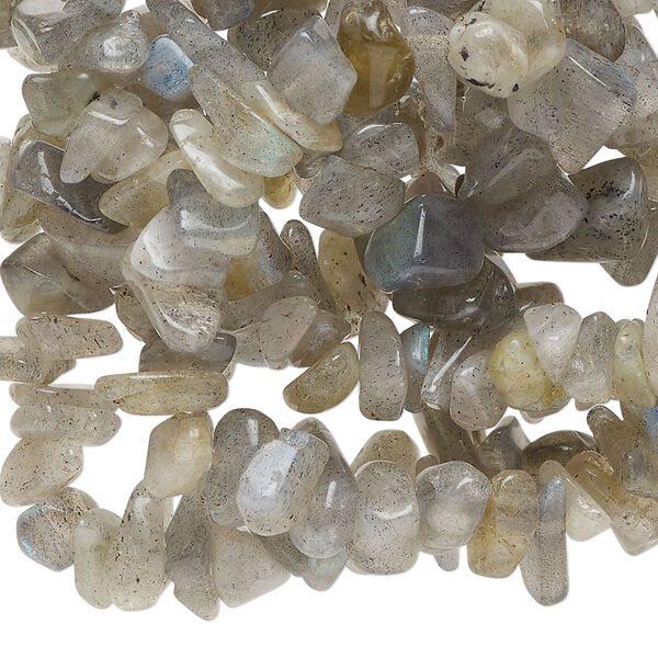 Labradorite 1pkg1, chip bead natural 36 inch small image number 0