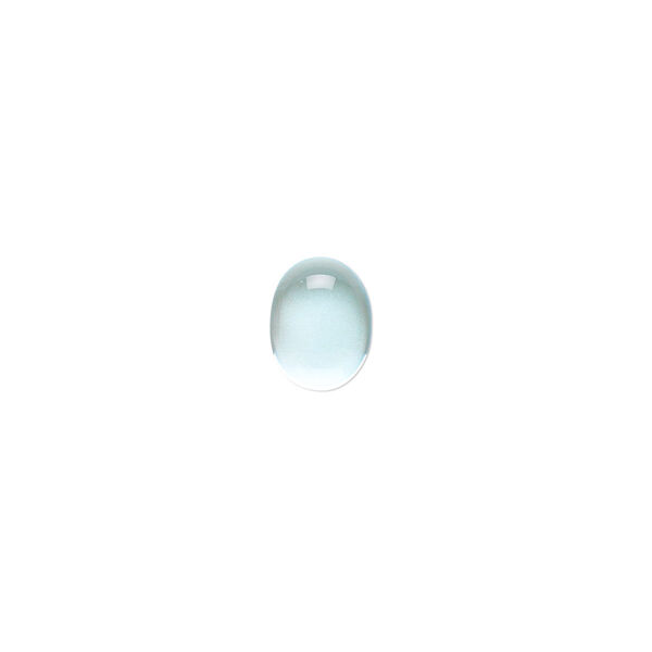 Sky blue topaz 1pkg1, calibrated oval cab 9x7mm image number 0