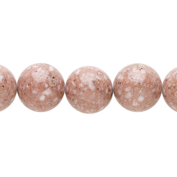 Multi-gemstone / mother-of-pearl shell / resin 1pkg1, round bead 15 inch 11-13mm image number 0
