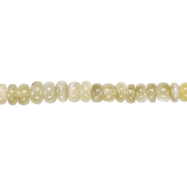 Cat's eye apatite 1pkg1, hand-cut rondelle bead natural 8 inch 4x2mm-5x3mm image number 0
