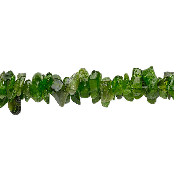 Chrome diopside 1pkg1, chip bead natural 15.5-16 inch small to large image number 0