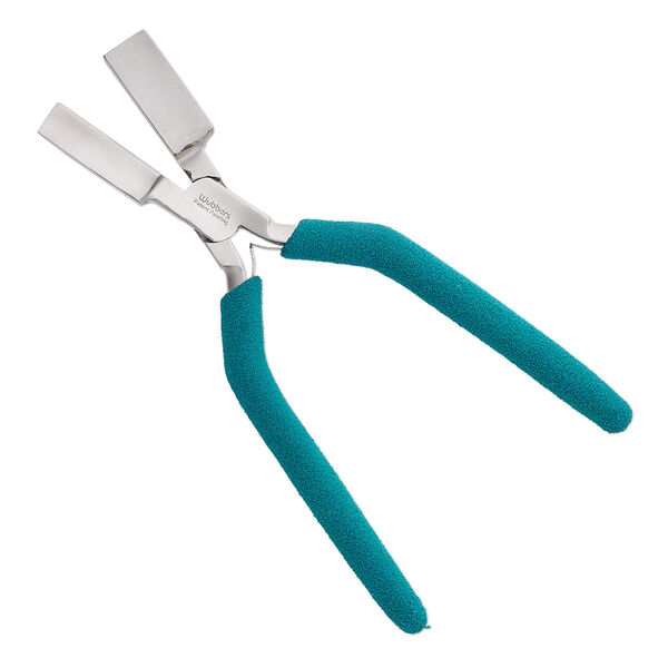 Pliers, Wubbers® Designer Mandrel, pkg/1, large square mandrel, steel and rubber, 7 inches. image number 0