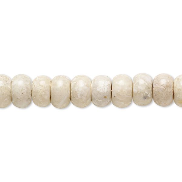 Riverstone 1pkg1, rondelle bead 8 inch 8x6mm image number 0