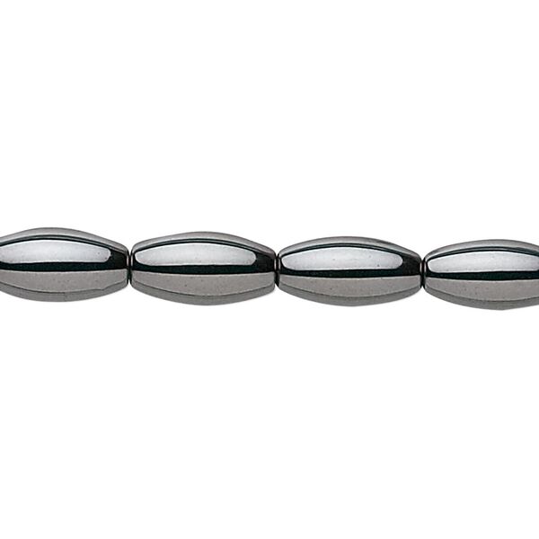Hemalyke™ 1pkg1, oval bead 15.5-16 inch 12x6mm image number 0