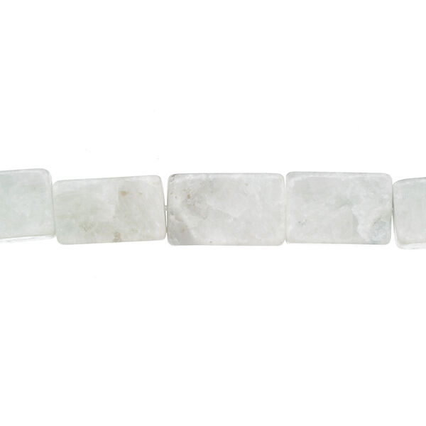 Amazonite 1pkg1, square tube bead natural 15 inch 12x7mm-13x8mm image number 0